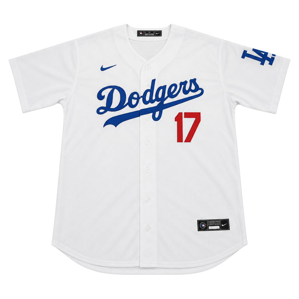 Men's Nike Shohei Ohtani White Los Angeles Dodgers Home Limited Player Jersey 1