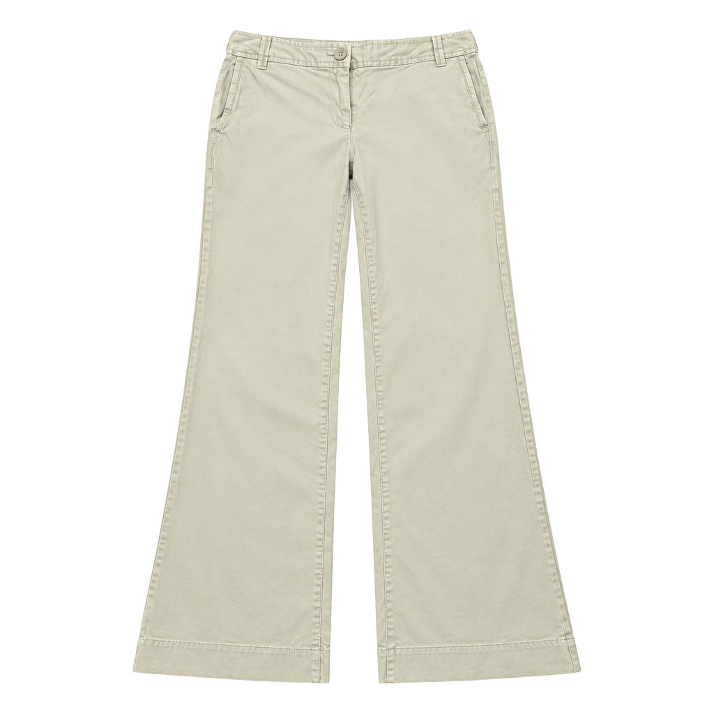 Ann Taylor Loft Marisa Pants Size 6 Khaki Tan Cotton Casual 1