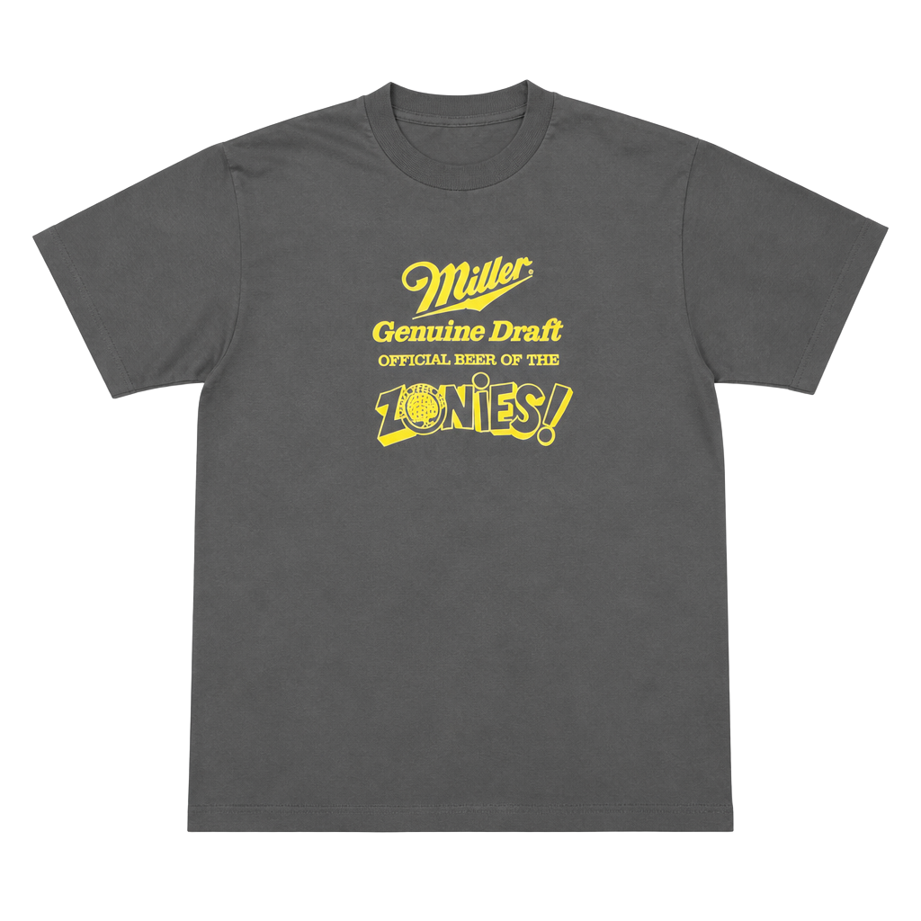 Vintage 90s Miller Genuine Draft 'Official Beer of the Zonies!' Screen Stars T-Shirt 1