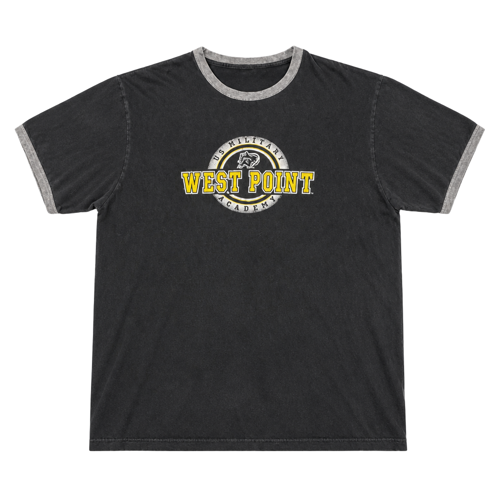 Vintage The Cotton Exchange West Point Military Academy Ringer T-Shirt 1