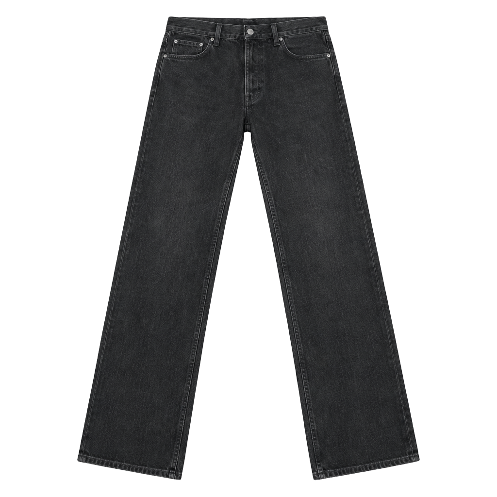 Levi's SilverTab Loose Jeans Size 38x36 Black Denim 1