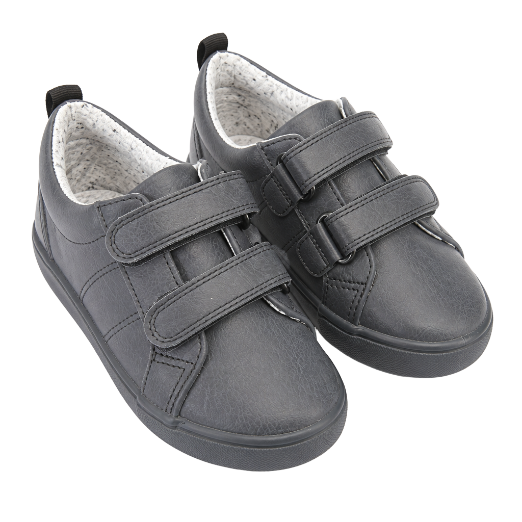 Cat & Jack Kids Dino Sneakers Black Size 12 1