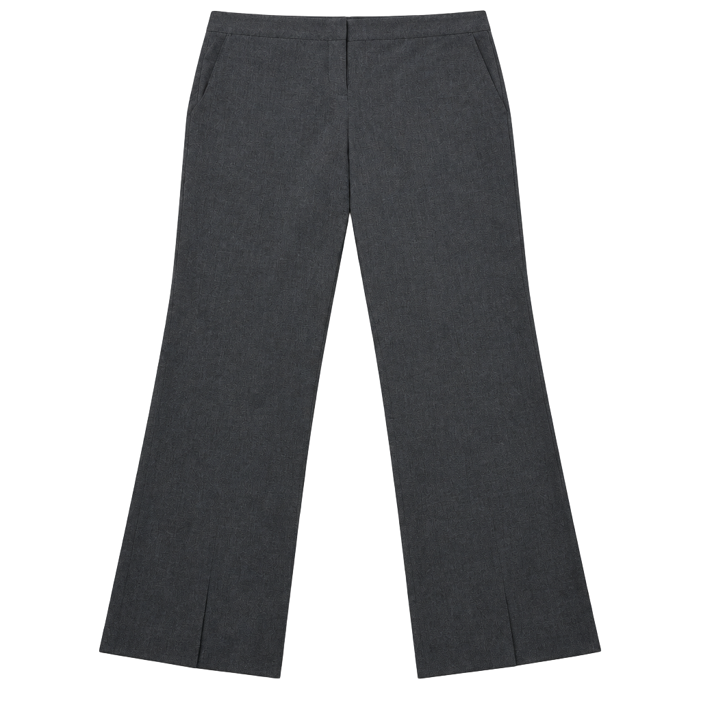 Chaus Work Pants Size 14 Gray Professional Dress Trousers 1
