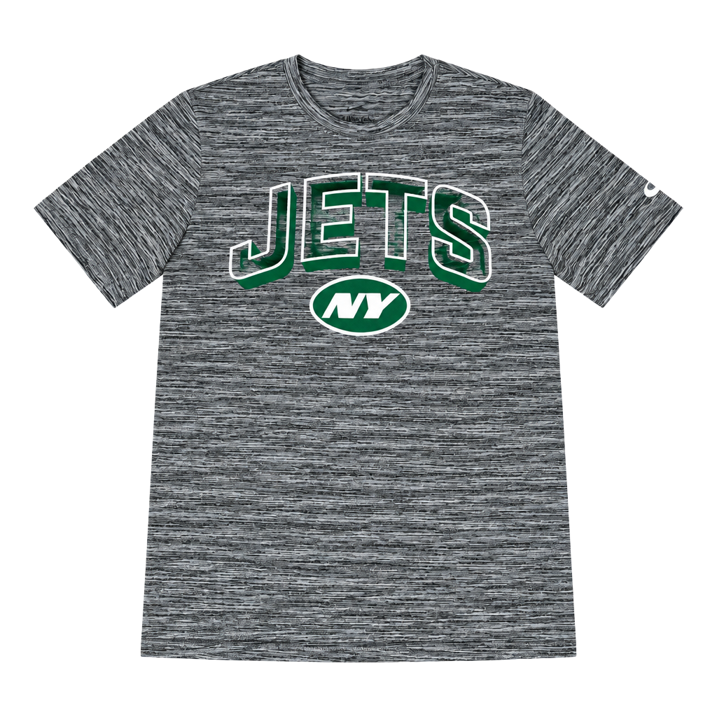 Nike New York Jets Dri-Fit T-Shirt Size S Gray Football NFL 1