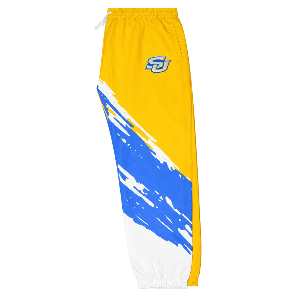 Mitchell & Ness NCAA Paintbrush Warmup Pant Size 2X-Large Southern University 1