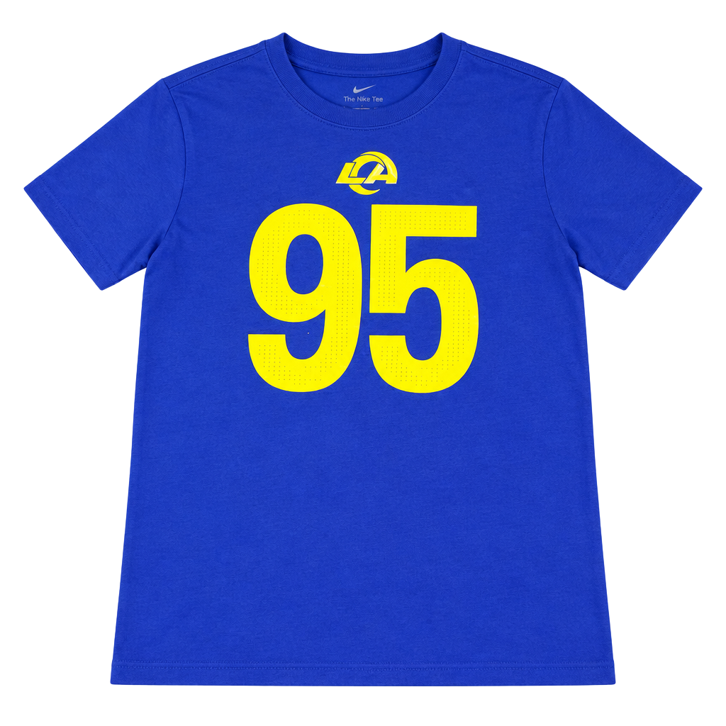 Nike Los Angeles Rams 95 T-Shirt Women's Size M Blue NFL 1
