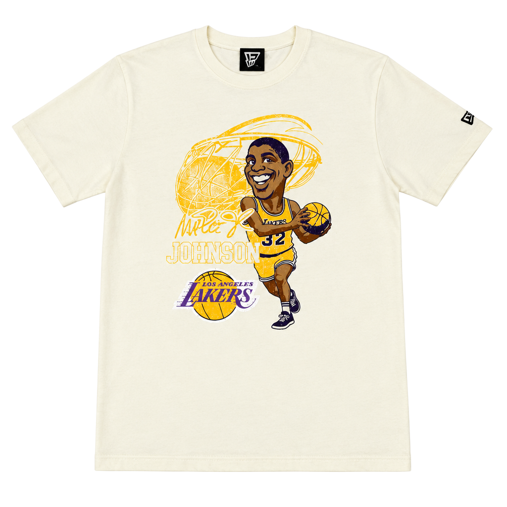 New Era Los Angeles Lakers Magic Johnson T-Shirt 1