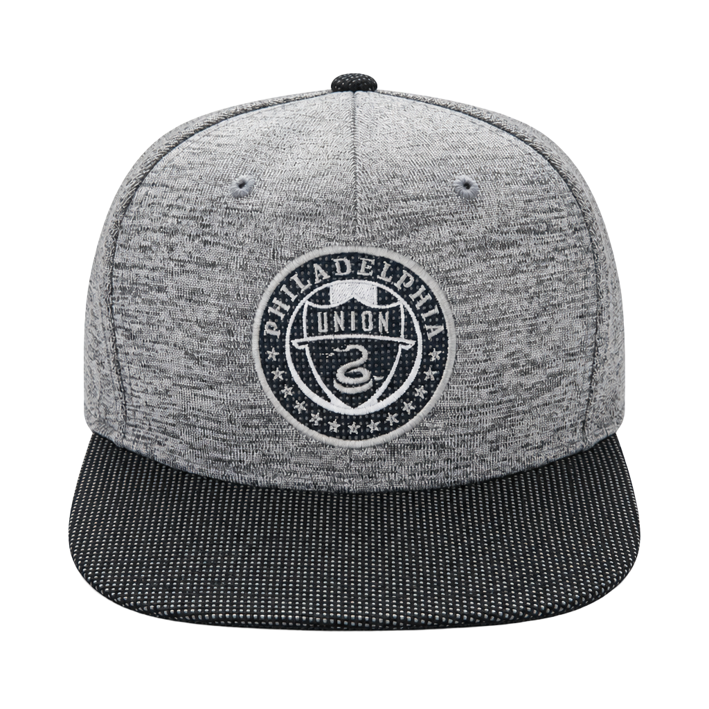 Mitchell & Ness Philadelphia Union Snapback Hat Gray MLS Soccer 1