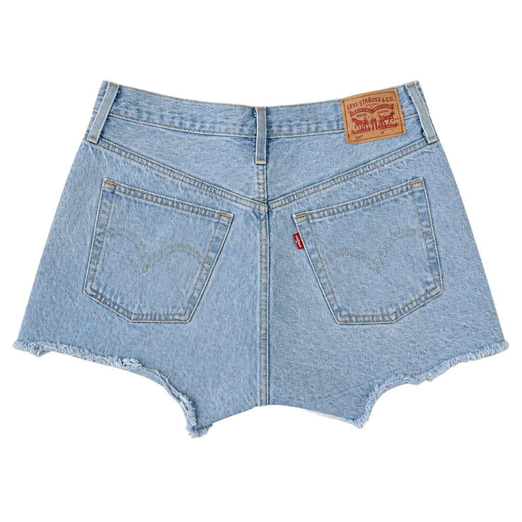 Levi's Women's 501 Original High Rise Denim Cutoff Shorts - Light Wash 1