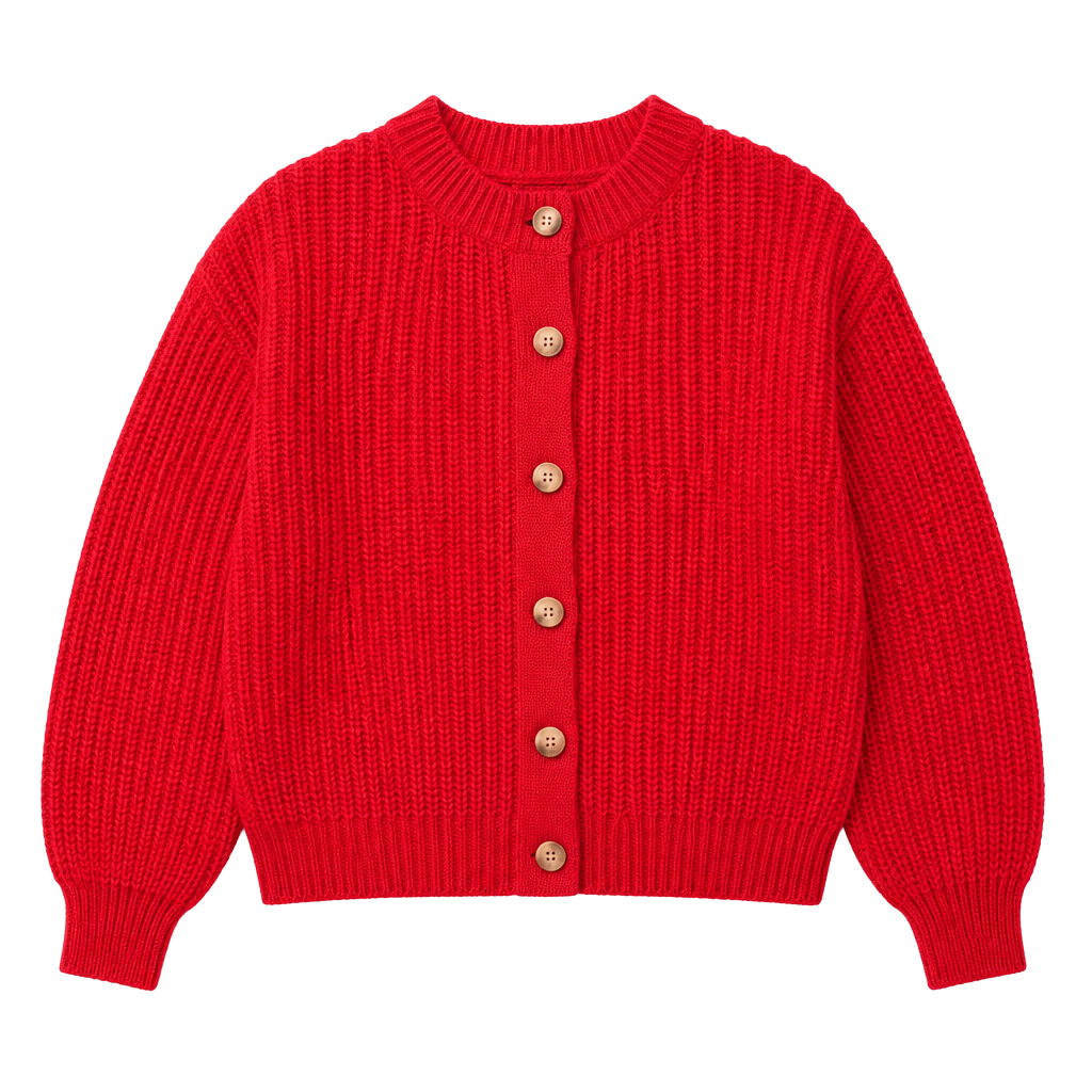 Cozy Earth Women's Arden Cardigan Crimson Size XS 1