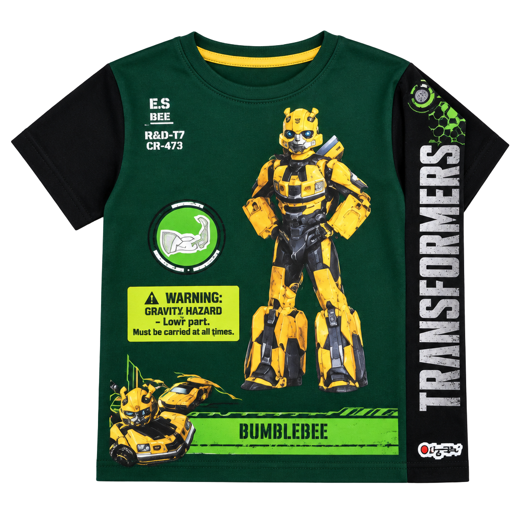 Disguise Transformers Bumblebee Costume Size XS (3-4) With Mask 1