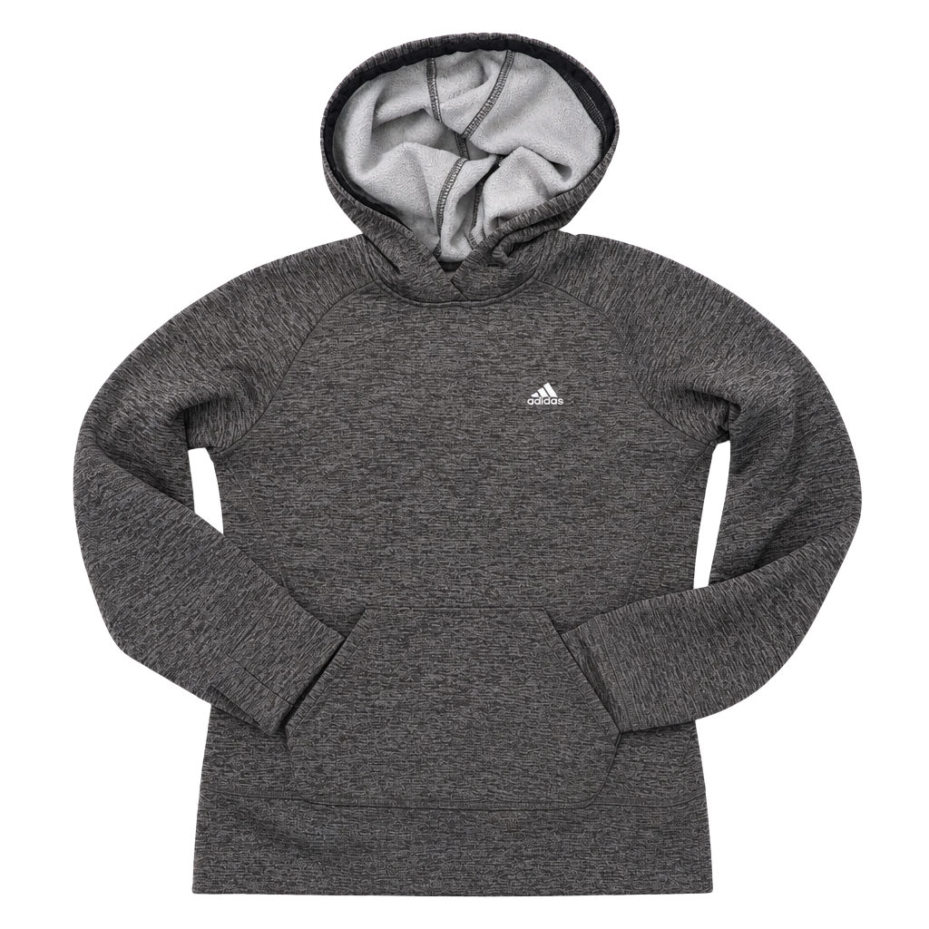 Adidas Climawarm Hoodie Gray Heather Size S 1