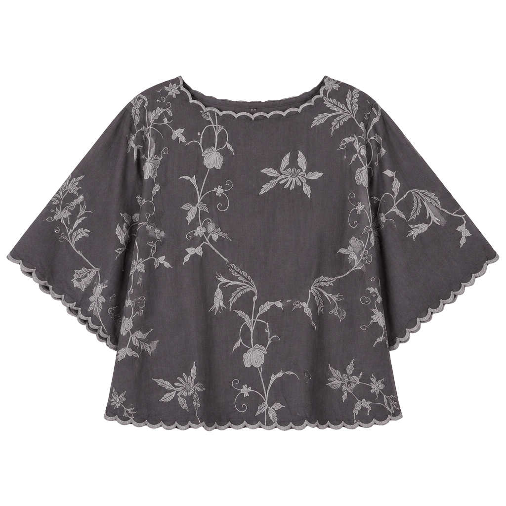 Johnny Was Winter Vine Cropped Top 1