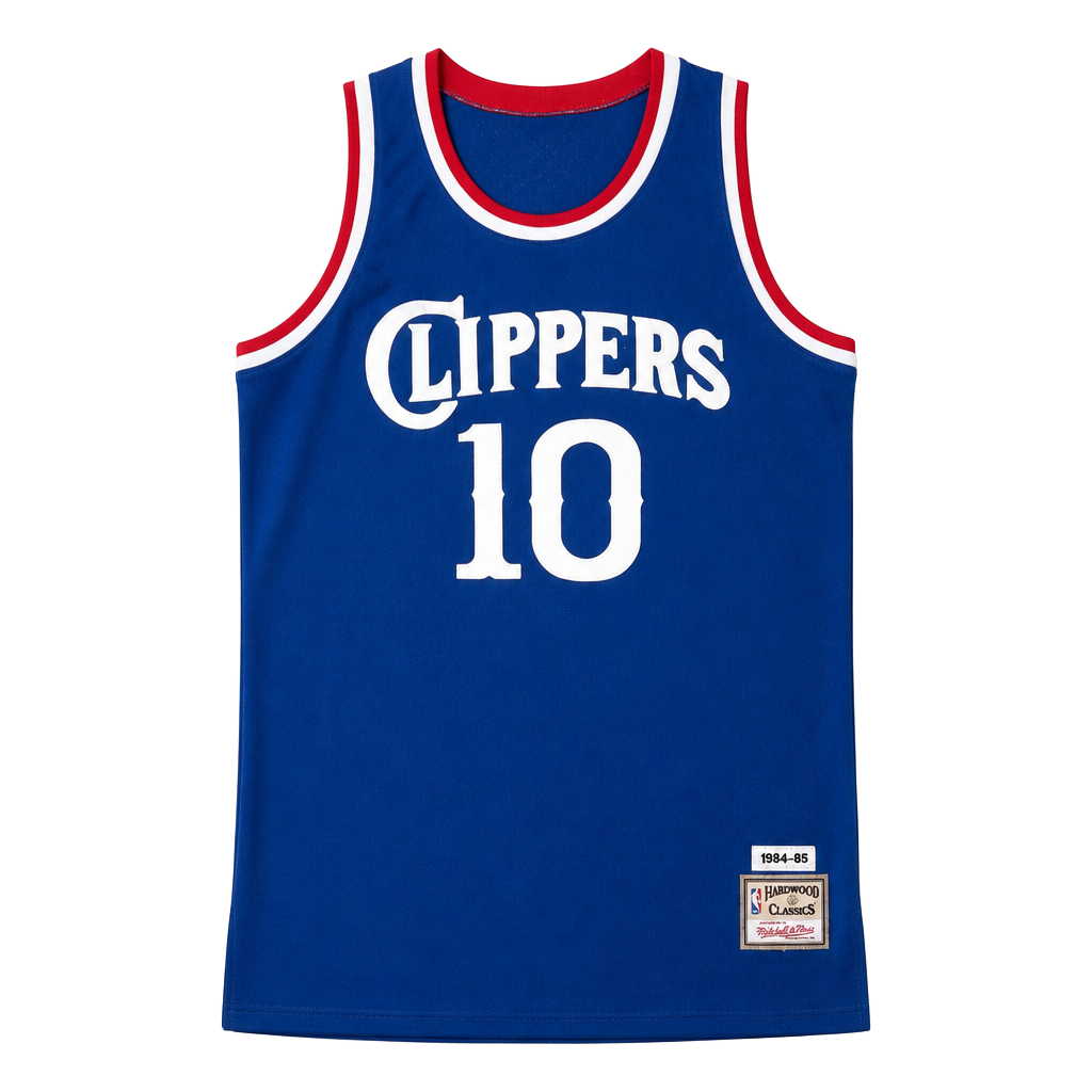 Mitchell & Ness 1984-85 Norm Nixon #10 Los Angeles Clippers Hardwood Classics Jersey 1