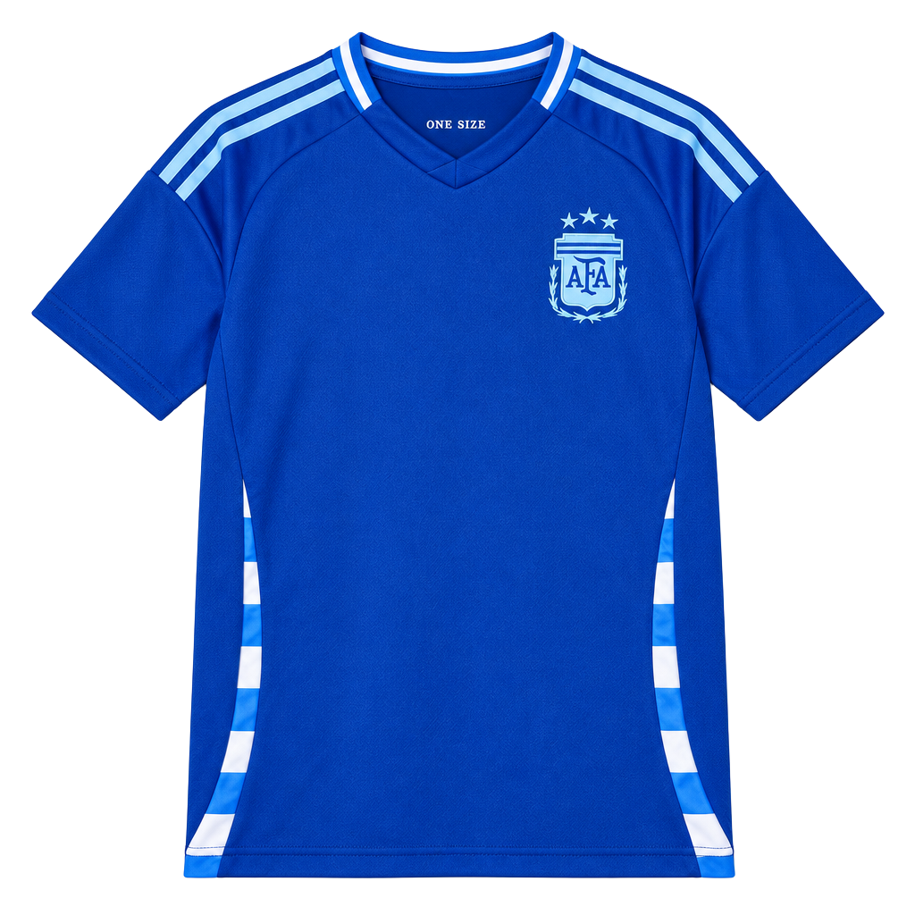 Argentina AFA Soccer Jersey One Size Blue 1
