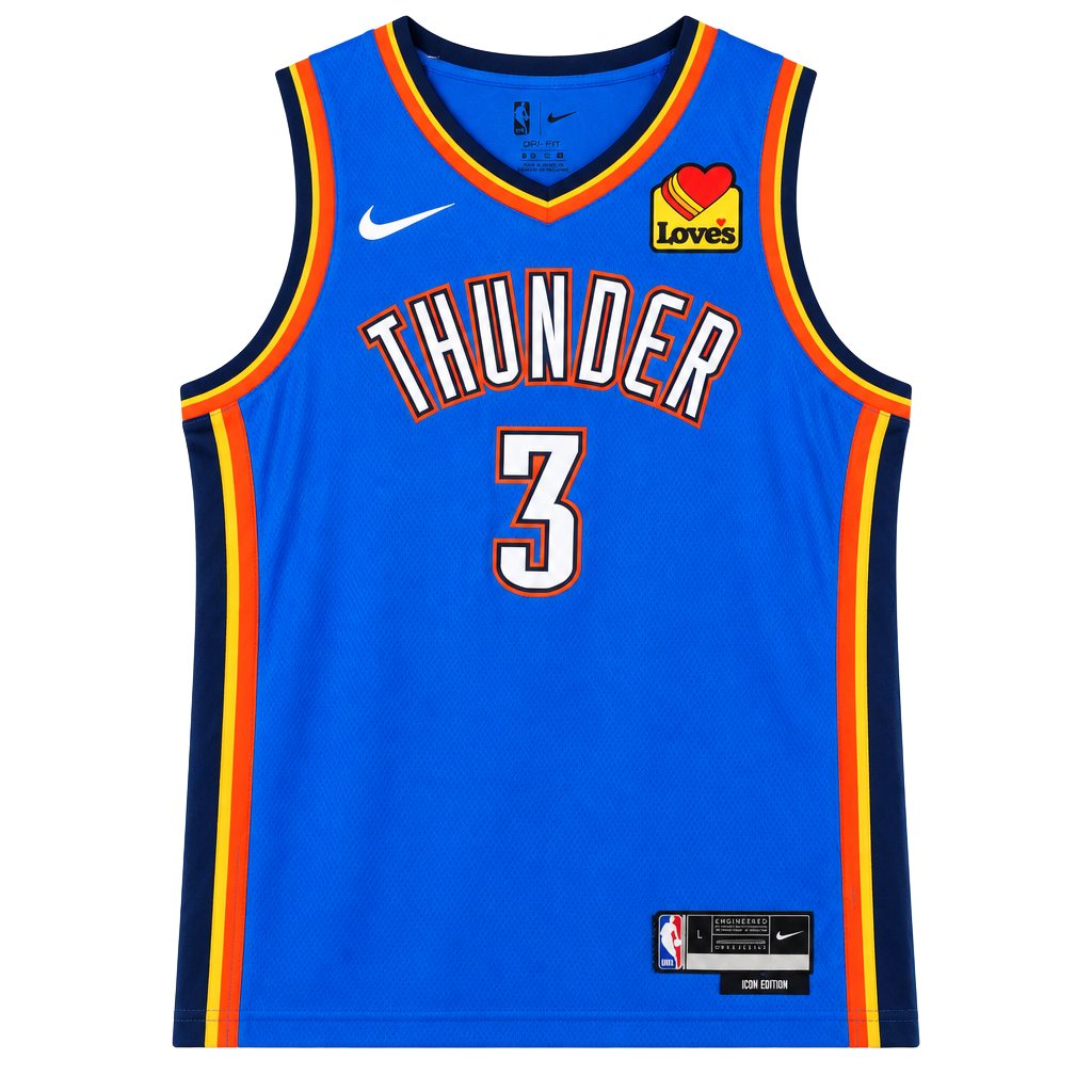 Nike Oklahoma City Thunder Icon Edition Jersey XL 1