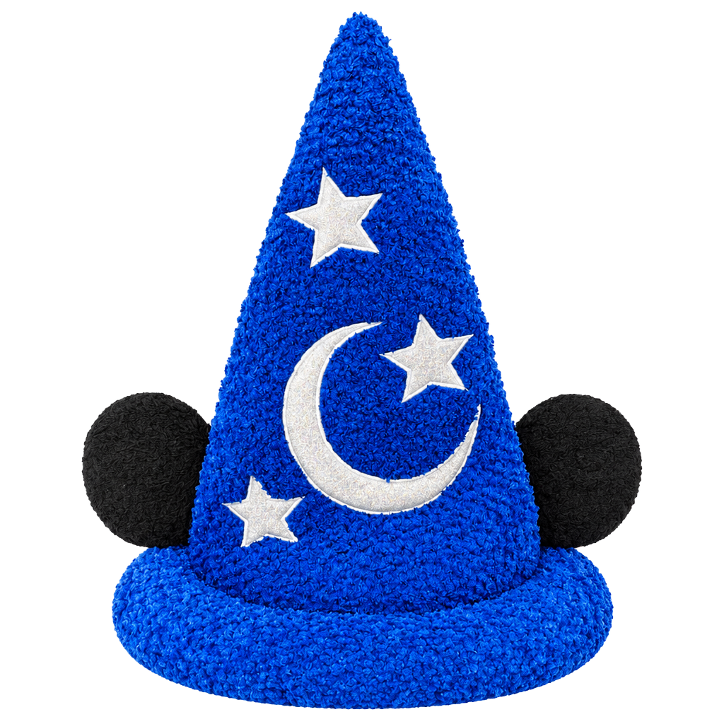 Disney Parks Mickey Mouse Sorcerer Wizard Hat Adult 59CM Blue Fantasia 1