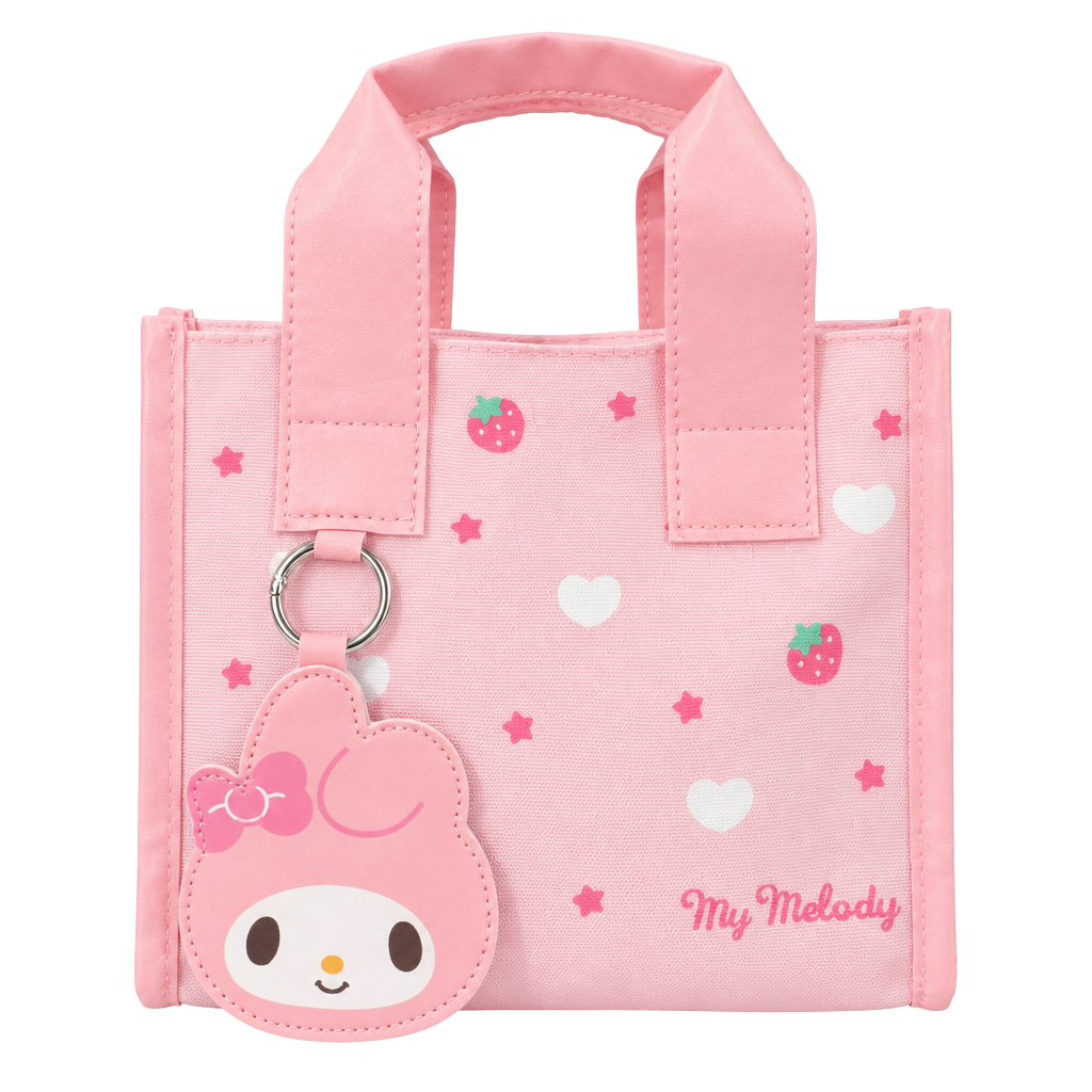 Sanrio My Melody Polyester Printed Handbag BTXB003 Pink 1