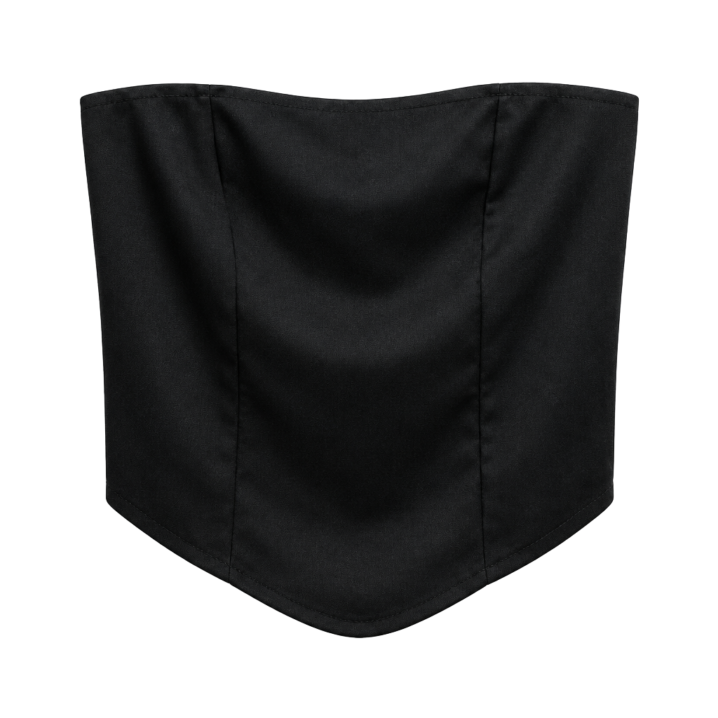 Lucky & Blessed Black Strapless Top - NWT - -Size M 1