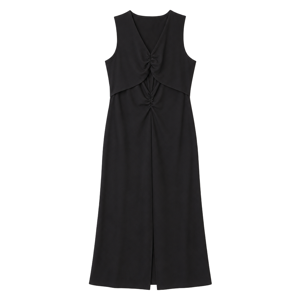Calvin Klein Black Sleeveless Jumpsuit - Size 8 1