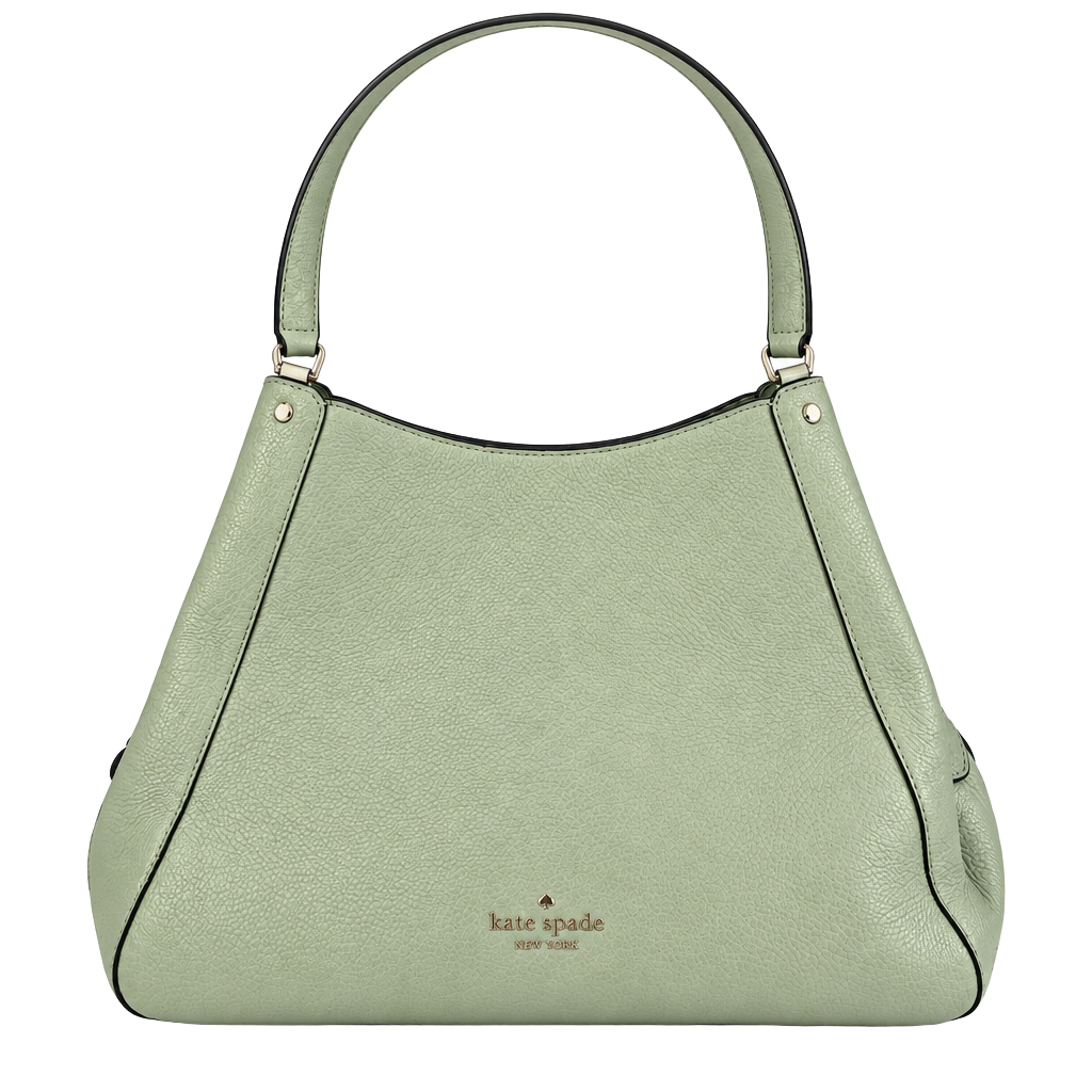 Kate Spade Leila Medium Triple Compartment Shoulder Bag Light Green 1