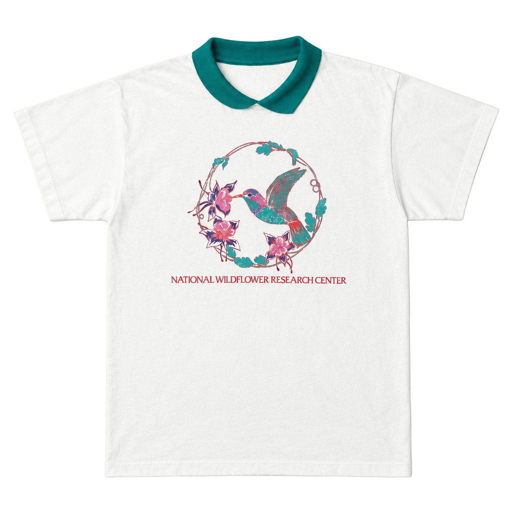 Vintage P.S.I. Printed Sportswear National Wildflower Research Center Shirt Size L 1