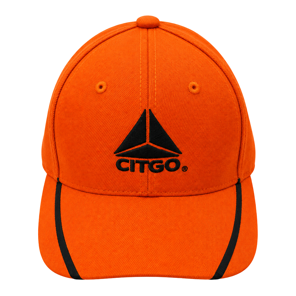 Sport-Tek Citgo Citgo Refinery Orange Flexfit Hat L/XL 1