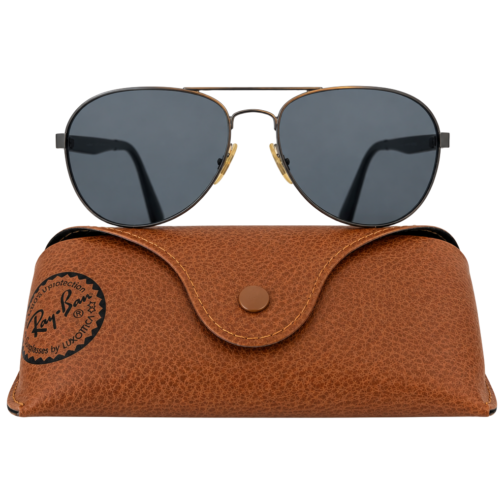 Ray-Ban RB3549 Size 58-16 Aviator Sunglasses With Case 1