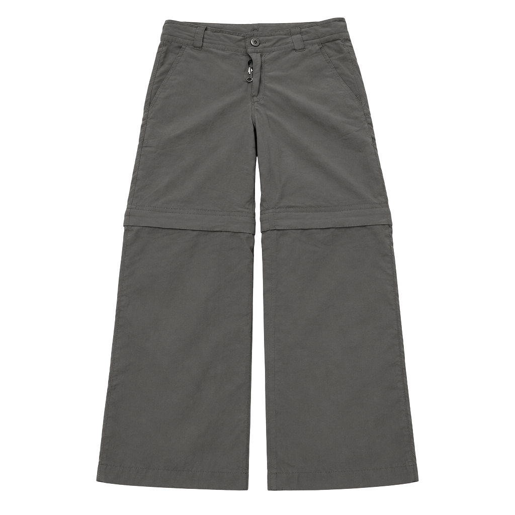 Marmot Convertible Hiking Pants Size S Grey Zip Off Legs 1
