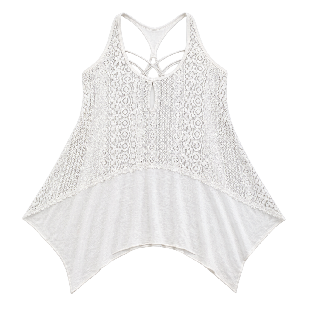 Hollister Crochet Tank top 1