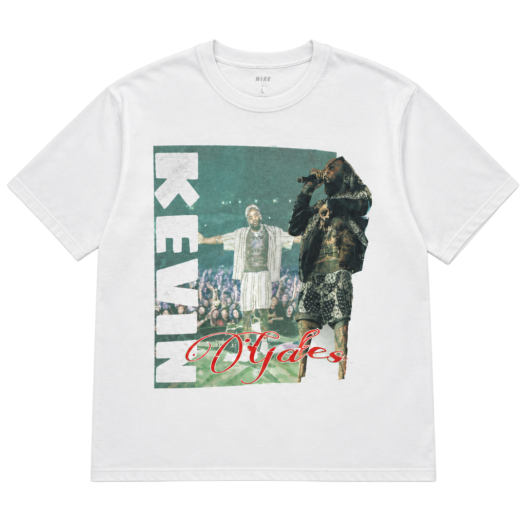 Make Market Kevin Gates Graphic T-Shirt Size 3XL White 1