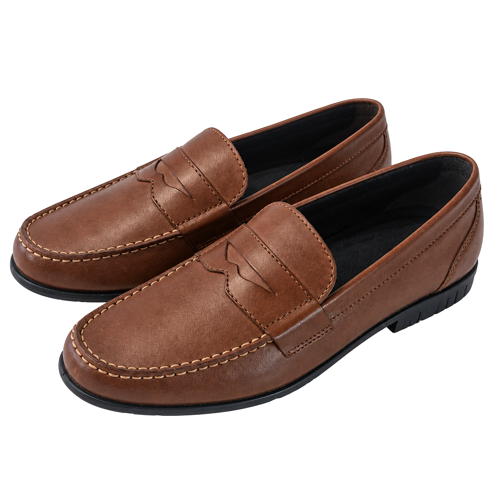 Rockport Penny Loafers Brown Leather 1