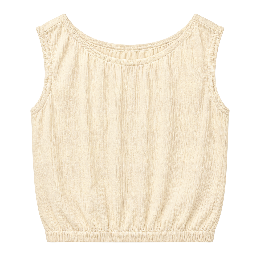 Lucky Brand Cream Crinkle Gauze Ruffle Eyelet Strap Maxi Dress XL 1
