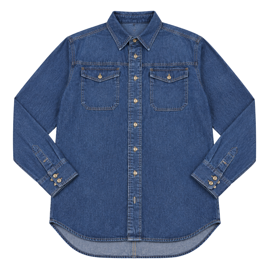 Sofia Jeans by Sofia Vergara Denim Shirt Size S (4-6) Blue Long Sleeve Top 1