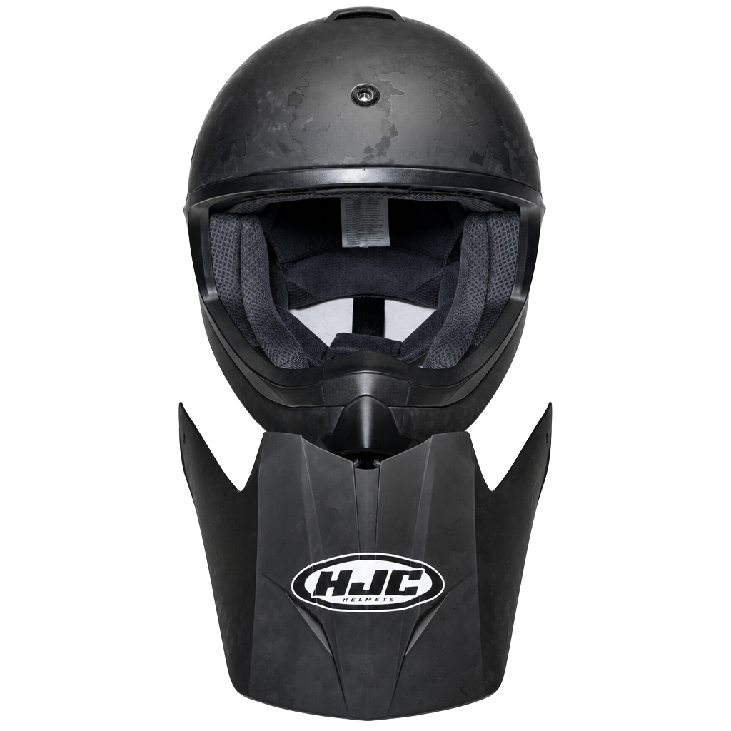 HJC CS-MX II Size M Matte Black Motocross Helmet 1
