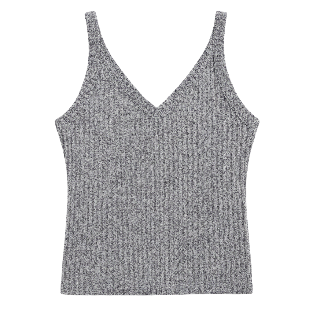 American Eagle Soft & Sexy Ribbed V-Neck Tank Top 1