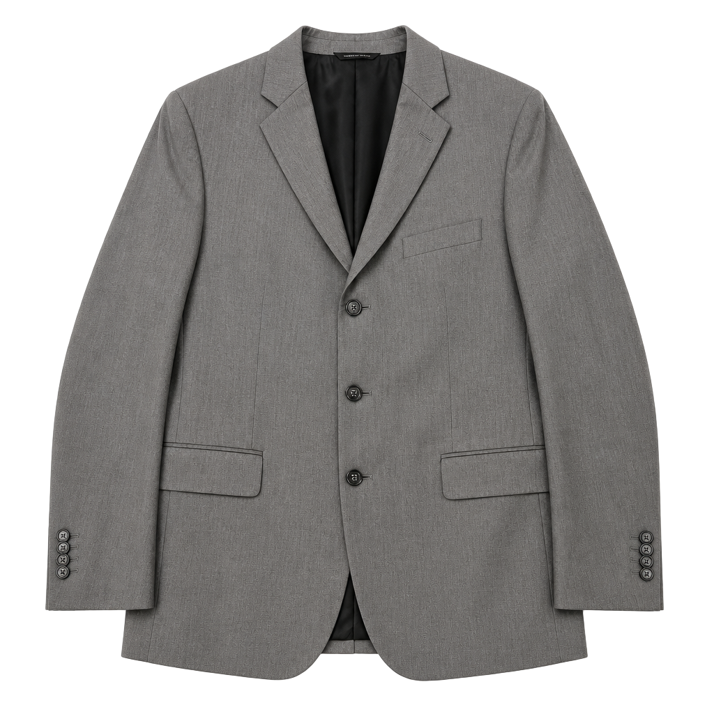 Banana Republic Modern Men’s Gray Blazer Sport Coat Tailored Quiet Luxury Business Casual 1