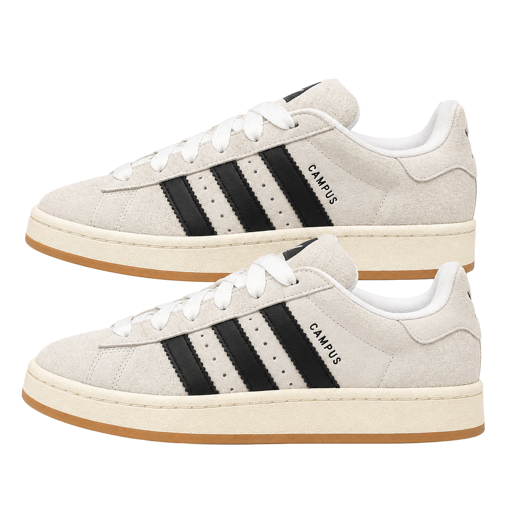 Adidas Campus 00s Size 10.5 Crystal White Black 1