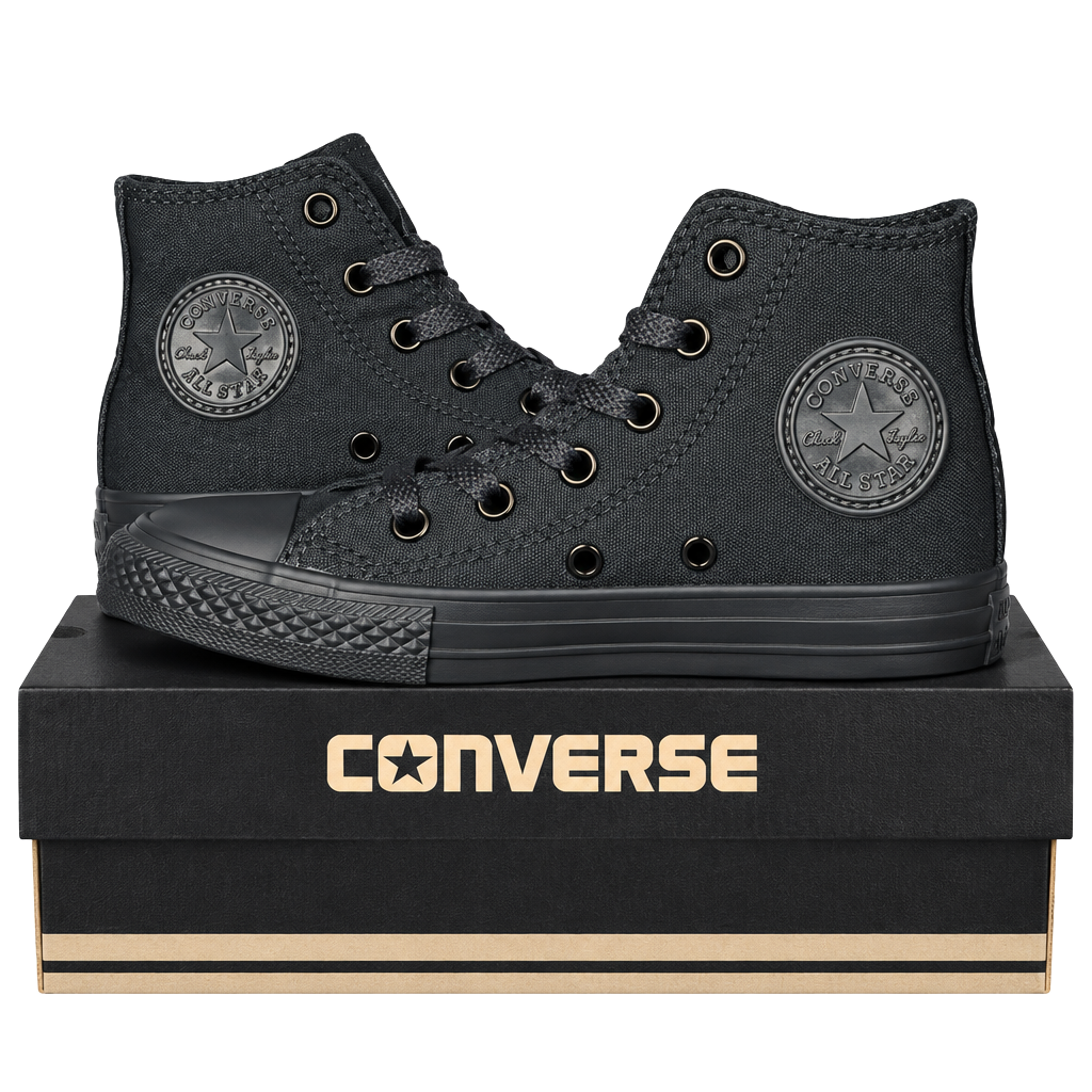 Converse Chuck Taylor All Star SP High Top Size 11 Youth Black Monochrome 1