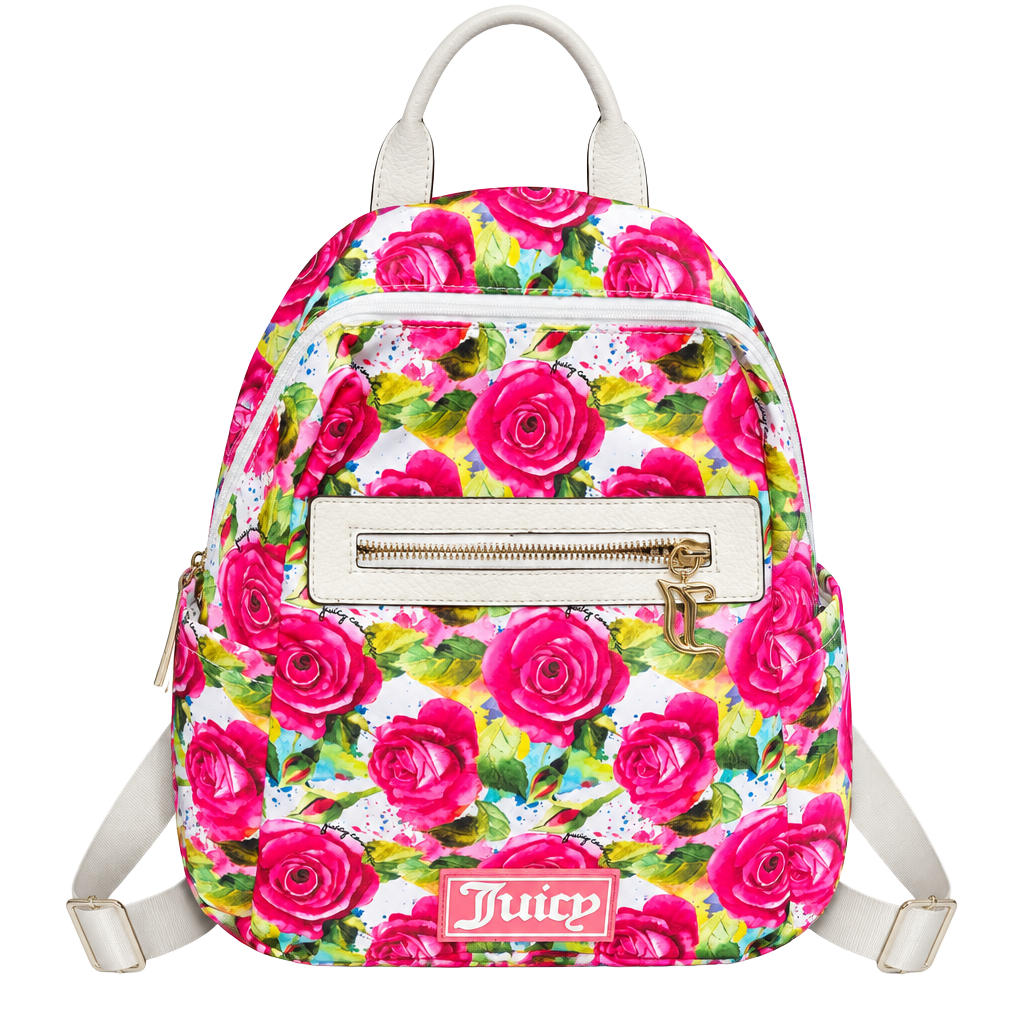 Juicy Couture Rose Floral Good Sport Mini Backpack 1