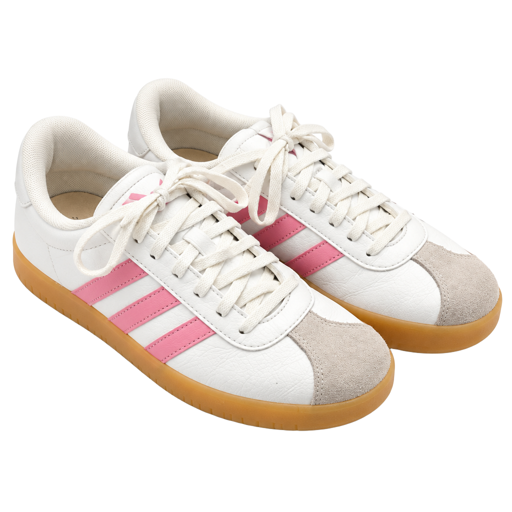 Adidas Sneakers White Pink Gum Sole 1