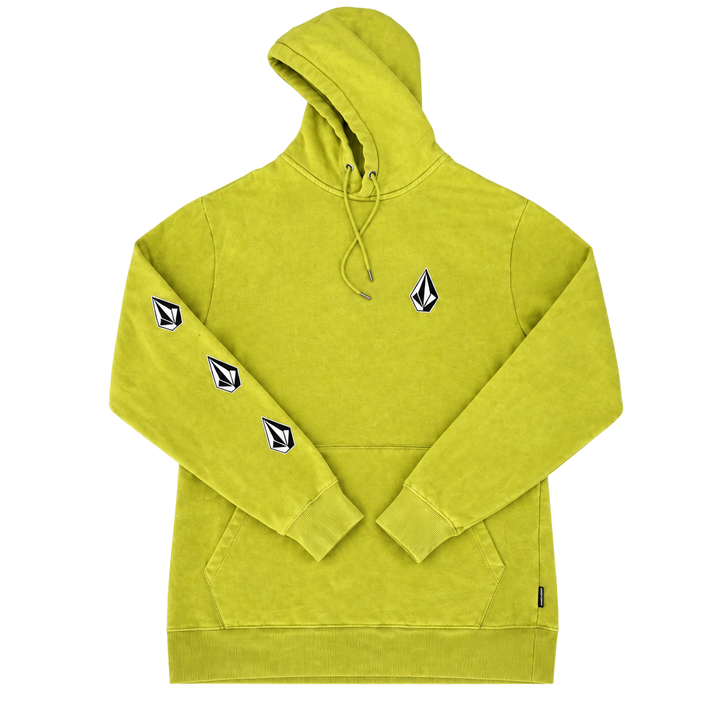 Volcom Stone Logo Yellow Hoodie 1