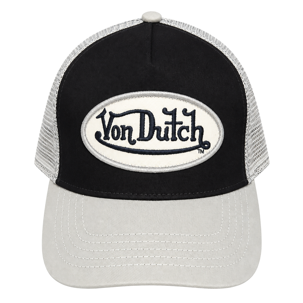 Navy with Silver Trucker Hat – , 1