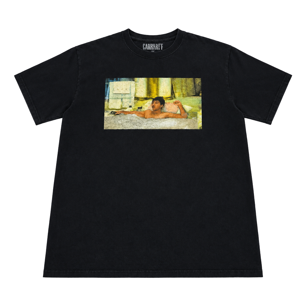 Scarface Movie Graphic T-Shirt Black 1