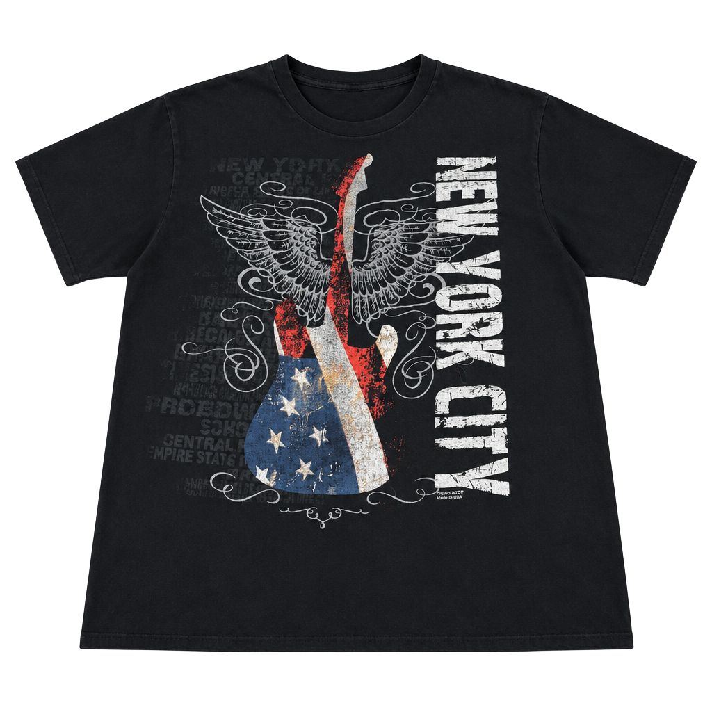 New York City Graphic T-Shirt Black 1