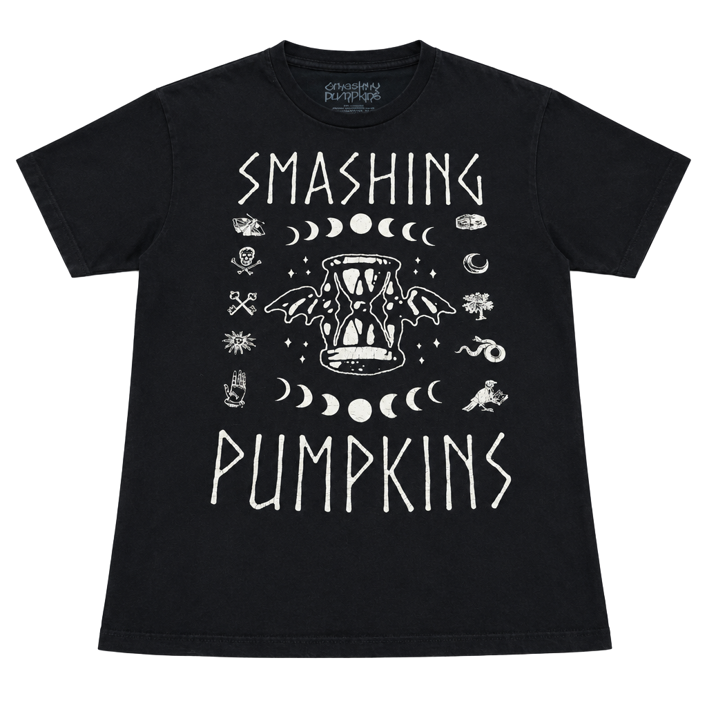 Smashing Pumpkins T-Shirt Size M Black Graphic Band Tee 1
