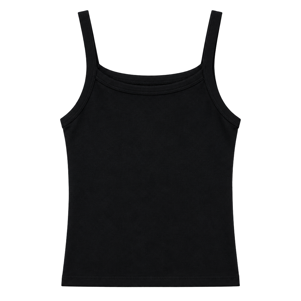 Jones New York Black Fitted Asymmetrical Tank Top 1