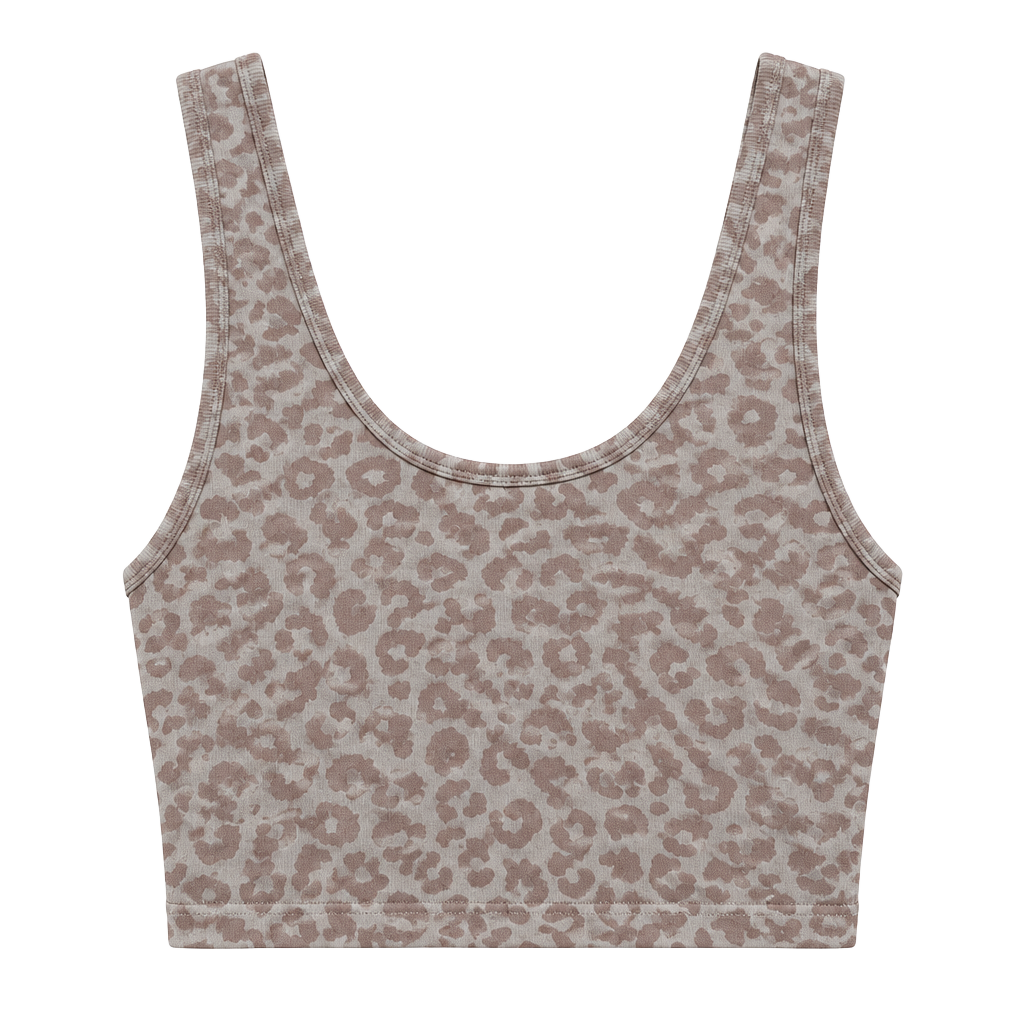 No Boundaries Leopard Print Tank Top 1