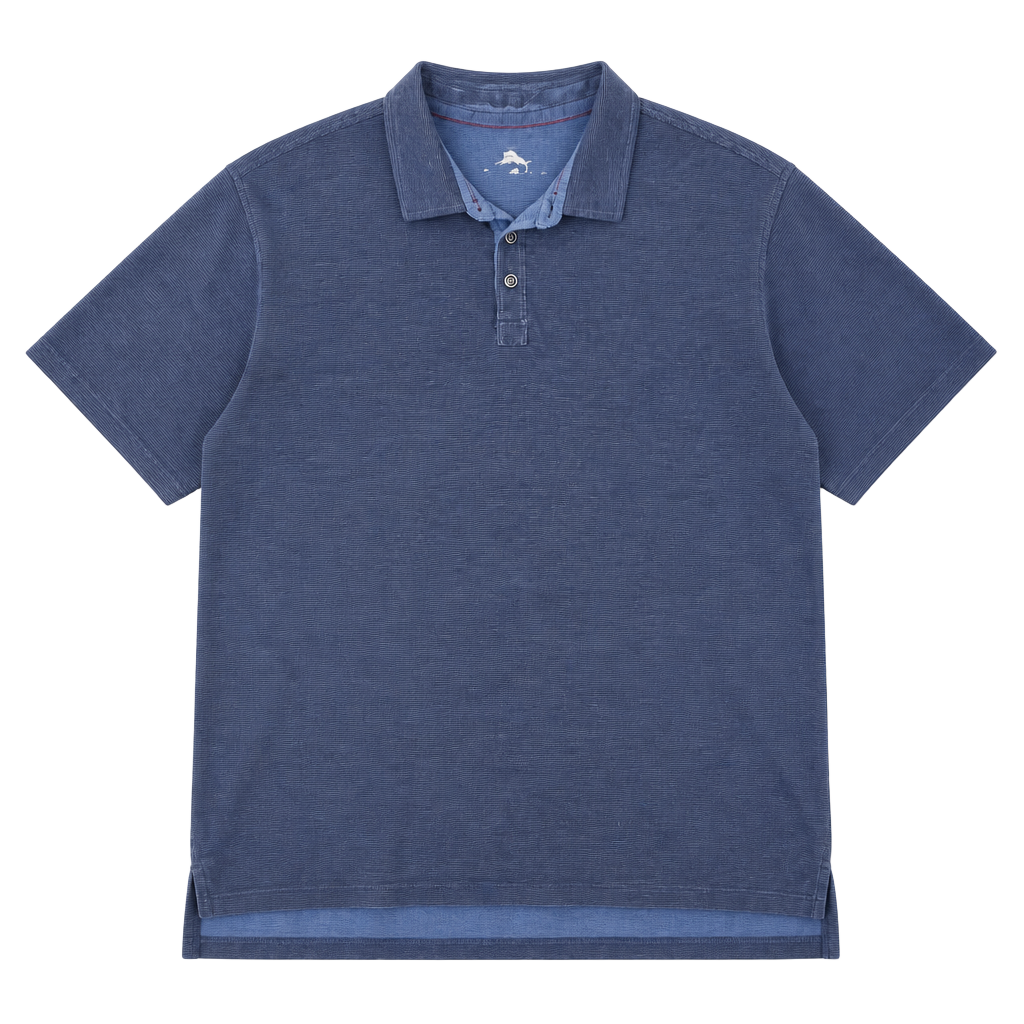 Tommy Bahama Mens XLarge Heathered Soft Gold Polo 1