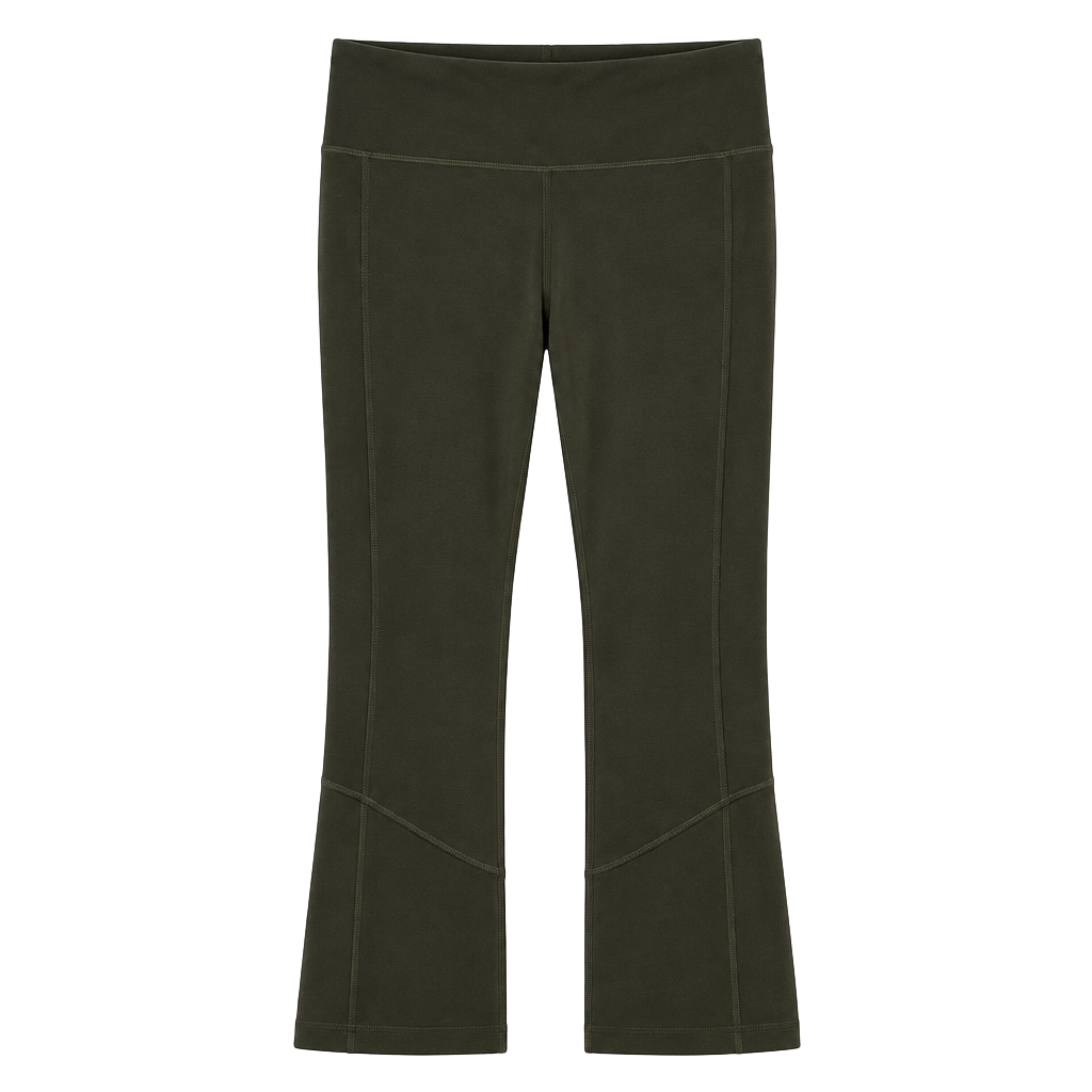 Lululemon Speed Up Crop Size 6 Dark Olive Green Athletic Leggings 1